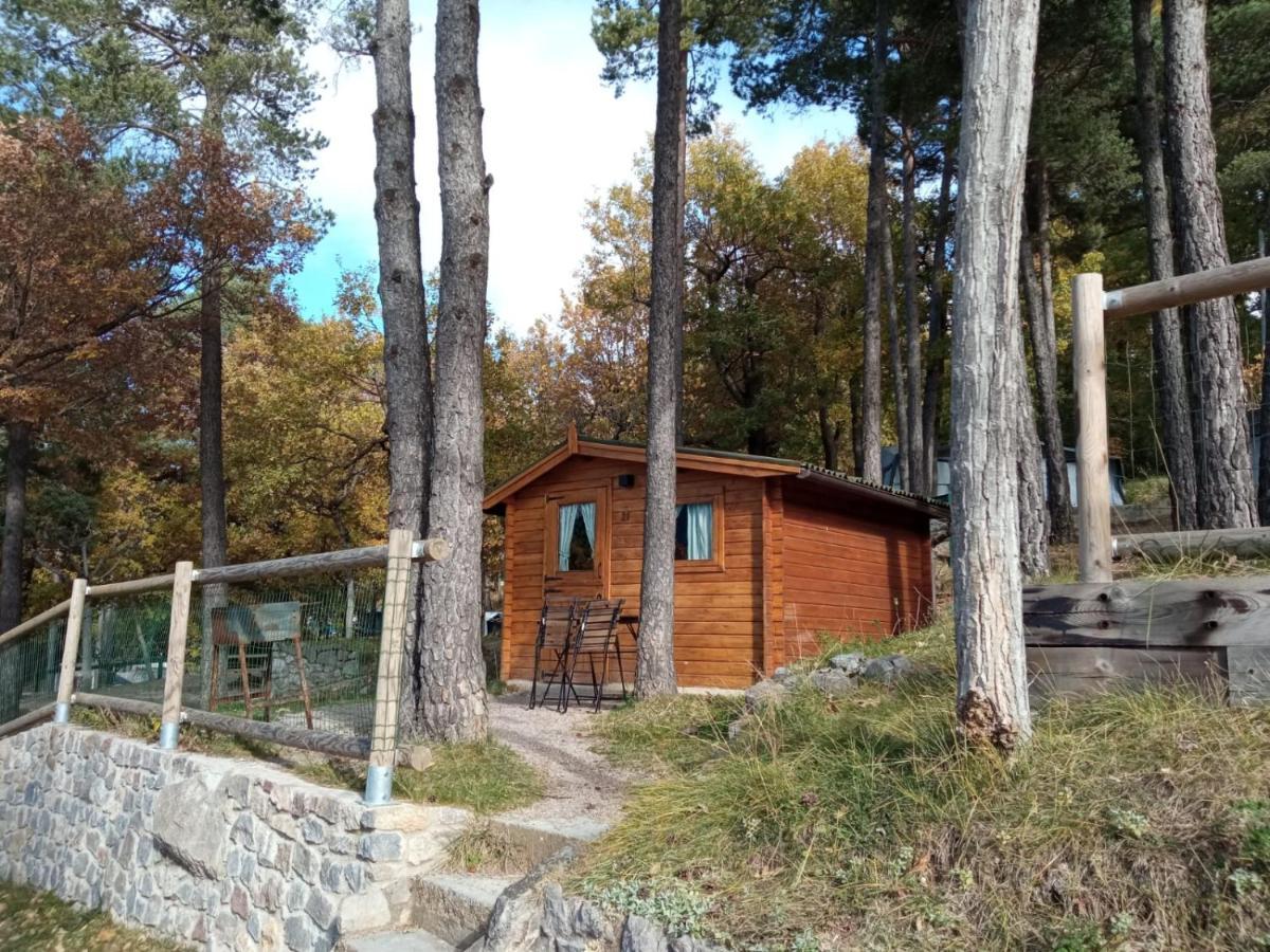 Bungalows Del Camping Pedraforca Saldés Buitenkant foto