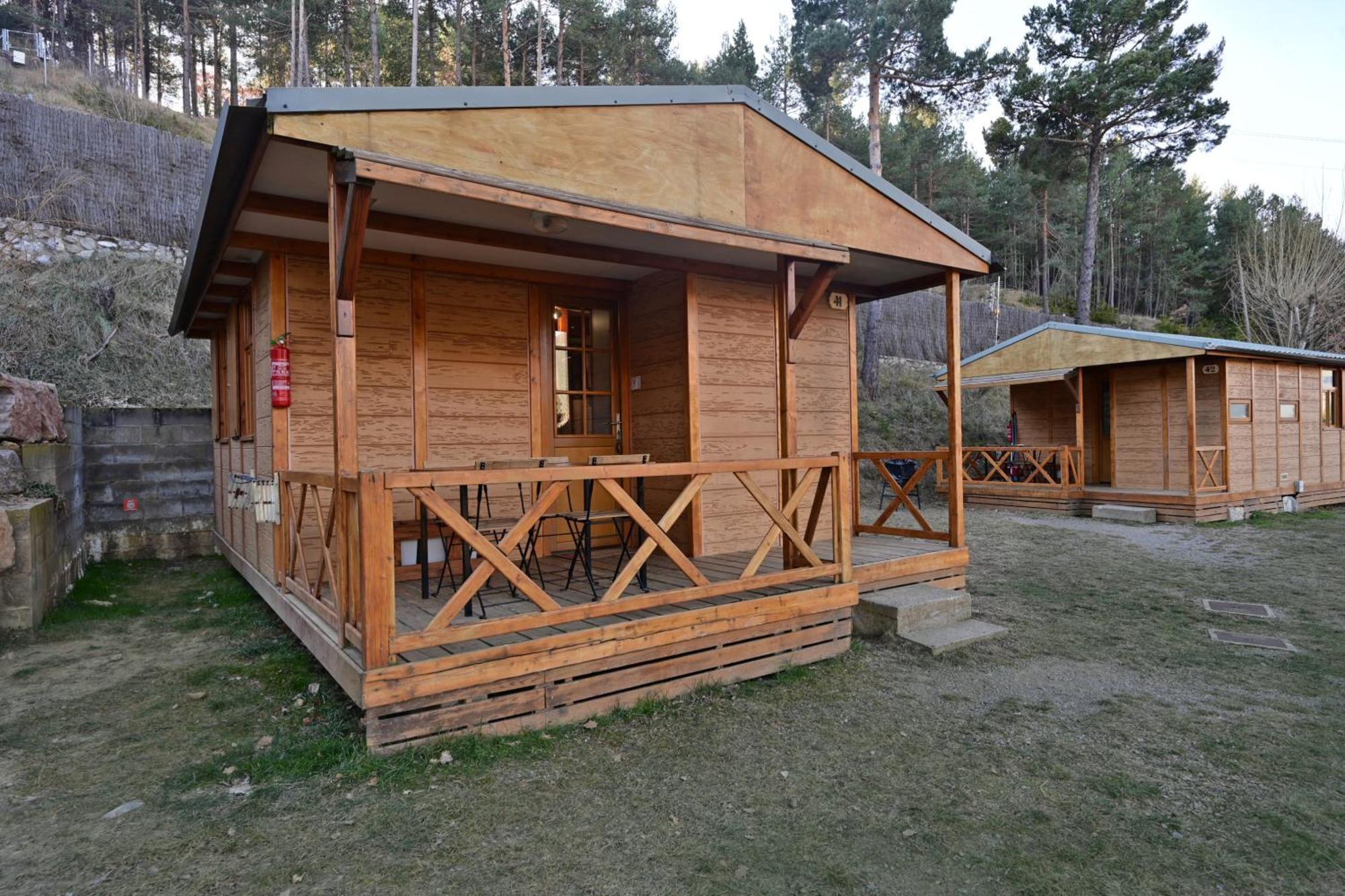 Bungalows Del Camping Pedraforca Saldés Kamer foto