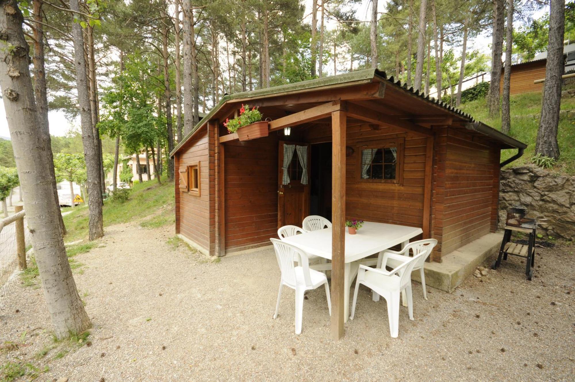 Bungalows Del Camping Pedraforca Saldés Kamer foto