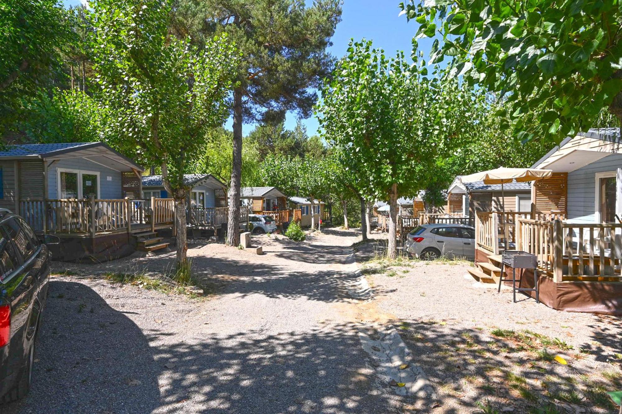 Bungalows Del Camping Pedraforca Saldés Kamer foto