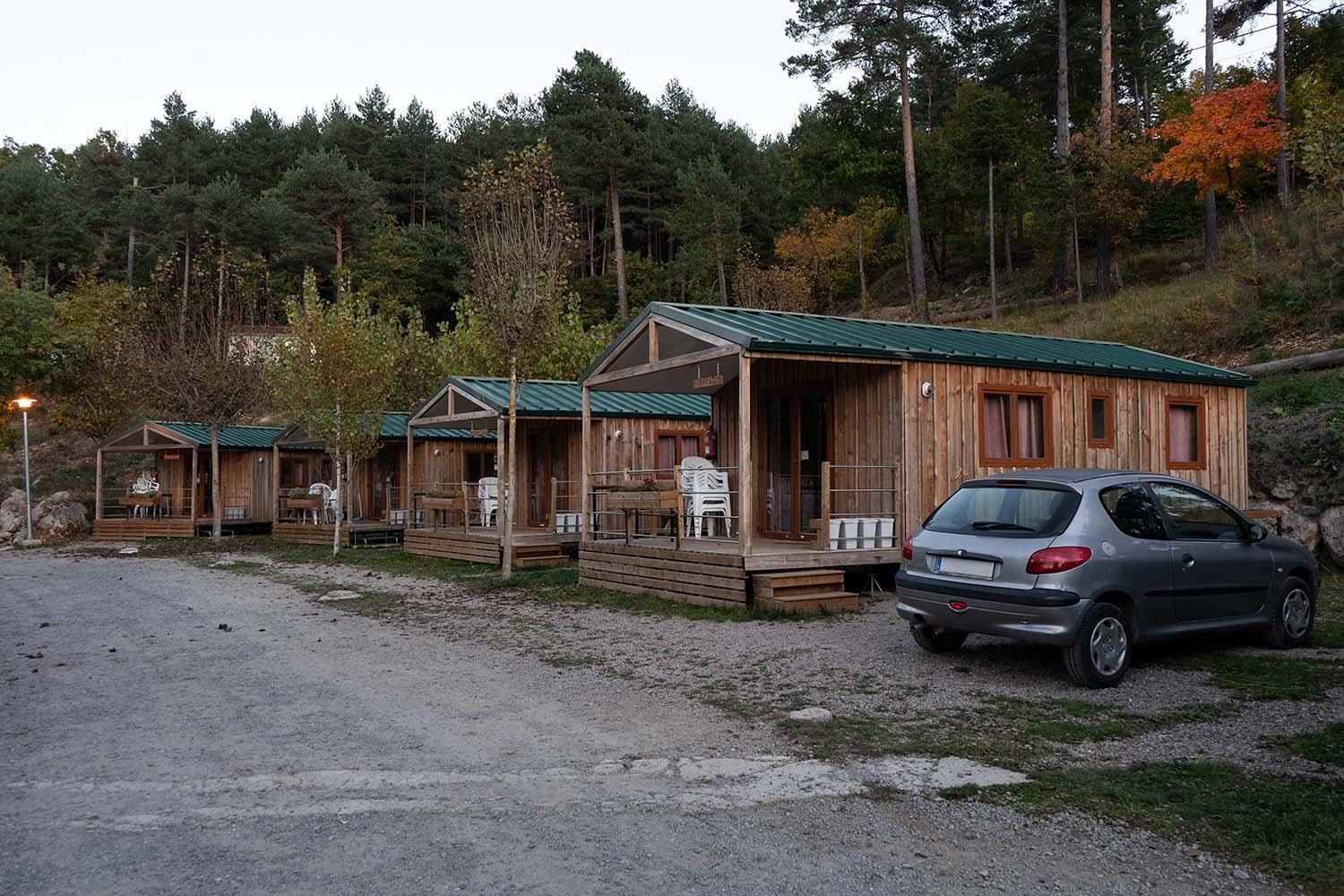 Bungalows Del Camping Pedraforca Saldés Kamer foto